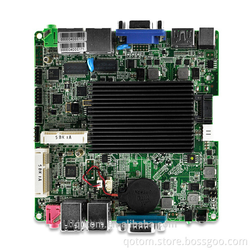 2017 Dual Lan Mini ITX board,12*12CM , J1800 dual Core , Fanless X86,Desktop Pc Motherboard